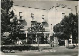 CARTOLINA FORMATO GRANDE ALBERGO ROSSOBLU CESENATICO FORLì CESENA EMILIA ROMAGNA - Cesena