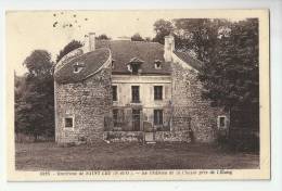 95 - SAINT-LEU-LA-FORET - ENVIRONS - LE CHATEAU DE LA CHASSE, PRIS DE L'ÉTANG - Saint Leu La Foret