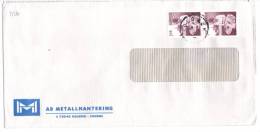 TZ1126 - SVEZIA , Lettera Commerciale  Per L' Italia - Storia Postale