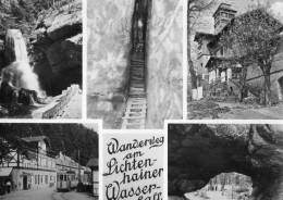 Kirnitzschtal-Lichtenhain - Wanderweg Am Lichtenainer Wasserfall 1964 - Kirnitzschtal