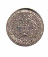 CHILE   1  PESO  1933  (KM # 176.1) - Chili