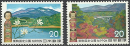 JAPAN..1972..Michel # 1153-1154..MNH. - Ungebraucht