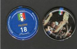 VARIETA'!!!!!! RARITA' - I DISCHETTI Della NAZIONALE AZZURRA -Prodotto Con Licenza Ufficiale FIGC - Metal Figurines