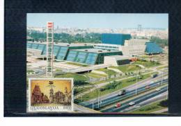 Jugoslawien / Yugoslavia 1989 Maksimumkarte - Storia Postale