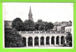 PUYLAURENS / L´ESPLANADE ET LE CLOCHER / Carte Vierge - Puylaurens