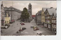 5238 HACHENBURG, Alter Markt 1956 - Hachenburg