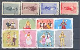 Albania Folk Costume Mi#623/6,1177/84 1961,1967 MNH ** - Albanien