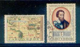! ! Cabo Verde - 1968 Pedro Alvares Cabral (Complete Set) - Af. 327 To 328 - Used - Cape Verde