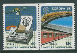 Greece / Grece / Griechenland / Grecia 1988 Europa Cept (From Booklet) MNH ** S1159 - 1988