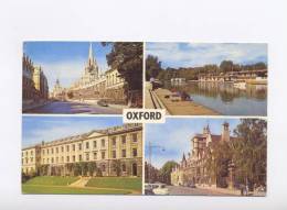1549.  Oxford - High - College - Worcester - Balliol - Barges - Animata - Car - Auto - Voiture - 1966 - Small Format - Oxford