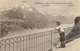 CH - UR - Seelisberg - Blick V. D. Terrasse Des Kuretablissements - (belebt / Animée - Gelaufen / Circulée 1911) - Seelisberg