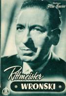 IFK 2037 Rittmeister Wronski 1954 Willy Birgel Elisabeth Flickenschildt Steppat - Zeitschriften