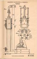 Original Patentschrift - J. Grapengeter In Hamburg , 1900 , Dampframme , Ramme , Pfahlgründung !!! - Machines