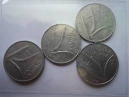 ITALIA  REPUBBLICA  -  10 LIRE 1972 SPIGA - - 10 Liras