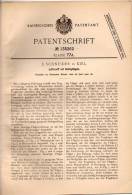 Original Patentschrift - E. Schneider In Kiel , 1900 , Luftschiff Mit Schlagflügeln , Flugzeug !!! - Aviation