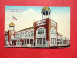 - New Jersey > Atlantic City   Entrance To Steel Pier 1913 Cancel - ----- ---ref   675 - Atlantic City