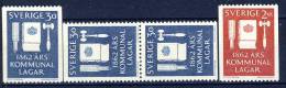 ##C1270. Sweden 1962. Michel 487-88. MNH(**) - Neufs