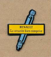 LA SECURITE BIEN COMPRISE - Renault