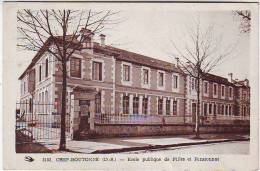 79. CHEF BOUTONNE. ECOLE PUBLIQUE DE FILLES ET PENSIONNAT. Editions ULYSSE - Chef Boutonne