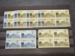 IRLANDA - 1968 CATTEDRALE/ALBERI 2 Valori, Quartine - NUOVI(++) - Unused Stamps