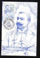 EMIL RACOVITA,BELGICA EXPEDITION,CM,MAXI CARD,CARD MAXIMUM,1997,OBLITERATION FDC,ROMANIA - Explorers