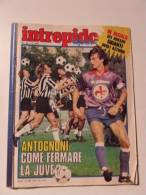 P034 Intrepido Sport N.34, 1982, Vintage, Calcio, Juventus, Fiorentina, Boxe, Fumetto - Sport