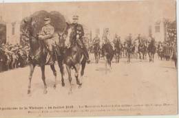 Cpa     Evenements  Apotheose De La Victoire 14 Juillet 1919 Les Marechal Foch Et Joffre Defilent  Avenue  Champs Elysee - Other & Unclassified