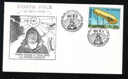 TEODOR G. NEGOITA,EXPLORER NORTH POLE,SPECIAL COVER,1995,ROMANIA - Explorateurs