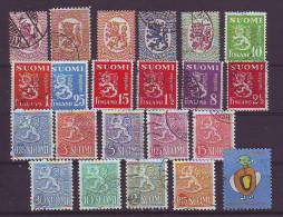 994: Steckkarte Suomi Finland - Used Stamps