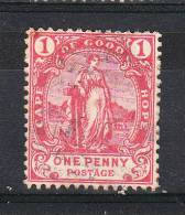 Capo Di Buona Speranza   -   1892.  Dea Good Hope 1 Penny.  Very Fine - Cape Of Good Hope (1853-1904)