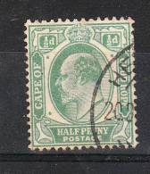 Capo Di Buona Speranza   -   1903/04.  Edoardo VII.   ½ P  Green. Very Fine Obliteration - Cape Of Good Hope (1853-1904)