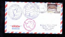 EXPEDITION,ANTARTICA,PINGUIN,SPECIAL COVER,1991,ECUADOR - Pinguini