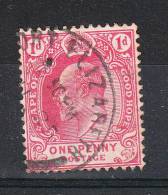 Capo Di Buona Speranza   Cape Of Good Hope  -   1903/04.  Edoardo VII  1 Penny  Red. Timbro Di Lusso - Cap De Bonne Espérance (1853-1904)