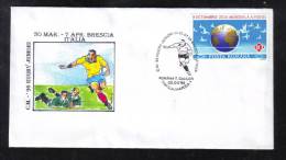 MATCH ROMANIA-T.GALILOR,1996,SPECIAL COVER,ROMANIA - Rugby