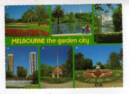 Carte Postale AUSTRALIE MELBOURNE THE GARDEN CITY - Melbourne