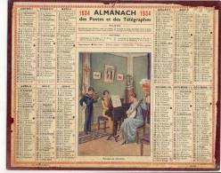 ALMANACH  DES POSTES ET DES TELEGRAPHES( 1934)     Musique De Chambre - Big : 1921-40