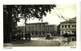 Arnhem - Willemsplein - & Old Cars, Bus - Arnhem