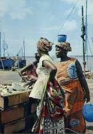 N°23935 GF-cpsm Abidjan -port De Pêche-vente Du Poisson-- - Côte-d'Ivoire