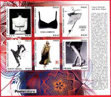 Nuovo - MNH - ITALIA - 2002  - BF - Design Italiano - 6 × 0,41 (€) • Creazioni Della Moda Italiana - Hojas Bloque