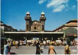 Port-au-Prince Haiti, The Iron Market Place On C1970s Vintage Postcard - Haïti