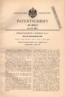 Original Patentschrift - E. Kalthaus In Kaiserau , Rheinland , 1901 , Landwirtschaft , Sense , Mähen !!! - Antike Werkzeuge