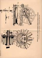 Original Patentschrift - W. Bartsch In Tschechen , Post Rackschütz , 1900 , Säemaschine , Landwirtschaft !!! - Machines