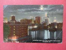 - Maryland > Baltimore   Panoramic Birds Eye View At Night 1915 Cancel- -----  - ---   --- Ref 678 - Baltimore