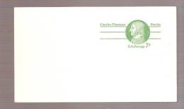 Postal Card - Charles Thomson - 1961-80