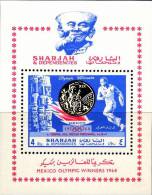 AT2642 Sharjah 1968 The Olympic Games M/S MNH - Hiver 1968: Grenoble