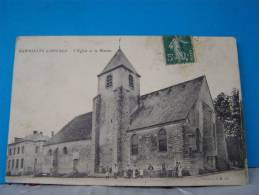 EGRISELLES LE-BOCAGE (YONNE) L´EGLISE ET LA MAIRIE.    5213DVD - Egriselles Le Bocage