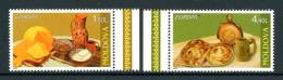 MOLDAVIA / MOLDOVA 2005** - Europa "Gastronomia" - 2 Val. MNH Come Da Scansione - 2005