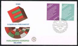 638-FDC Filigrano Irlanda 1979 EIRE European Parliament - FDC