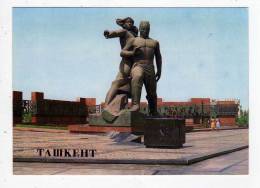 Carte Postale Ouzbékistan 1987 TASHKENT MEMORIAL COURAGE Ryabichev Adilov Usupov - Ouzbékistan