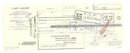 Lettre De Change, L´Air Lliquide - Paris (75) - 1939 - Frais De Port : € 1.55 - Bills Of Exchange